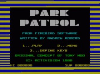 Park Patrol (1987)(Firebird Software)[BleepLoad] Rom